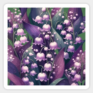 Lily of The Valley Sticker